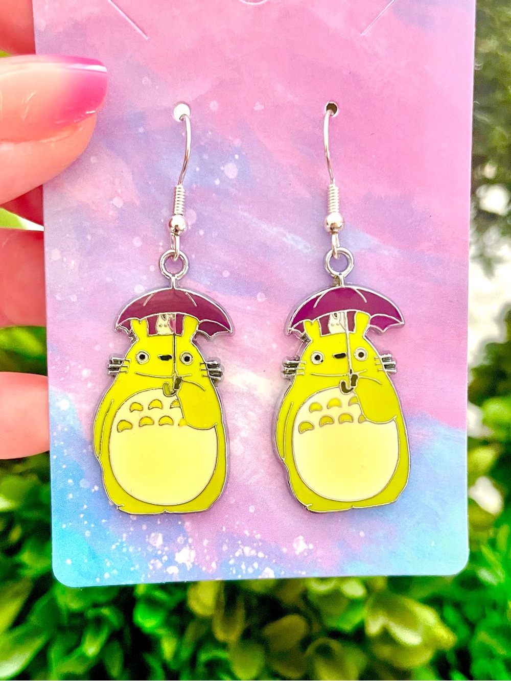 Totoro Dangle Earrings